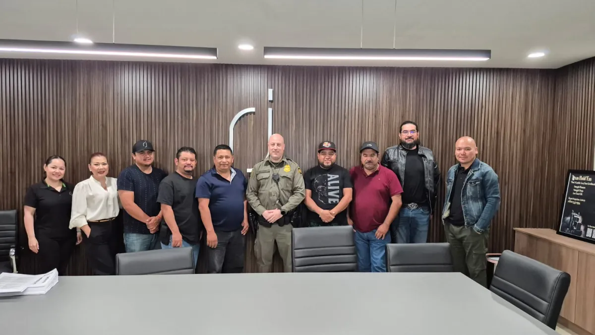 CBP Texas Hold'em Initiative training at RJ Transportation